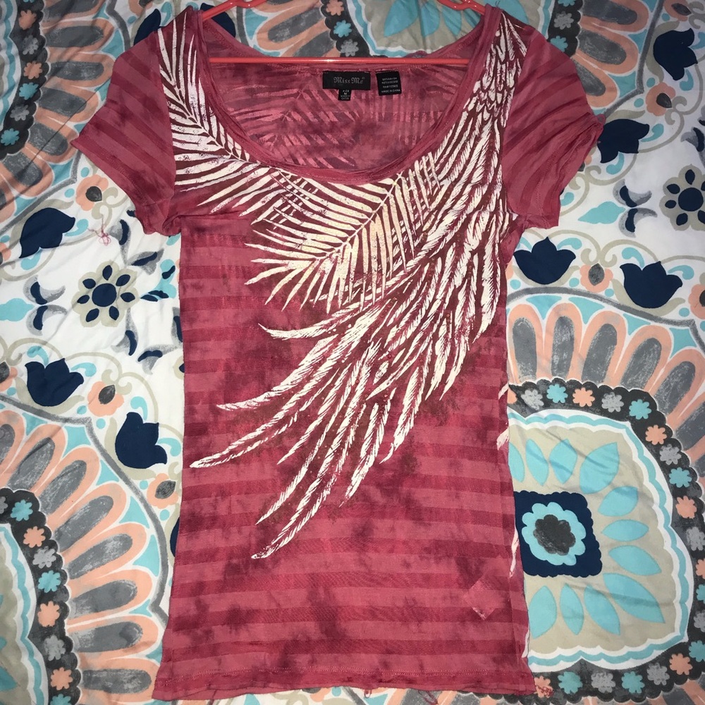 Miss Me T Shirt. Size Medium